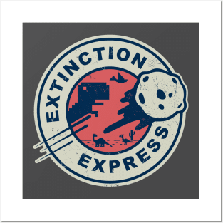 Extinction Express Posters and Art